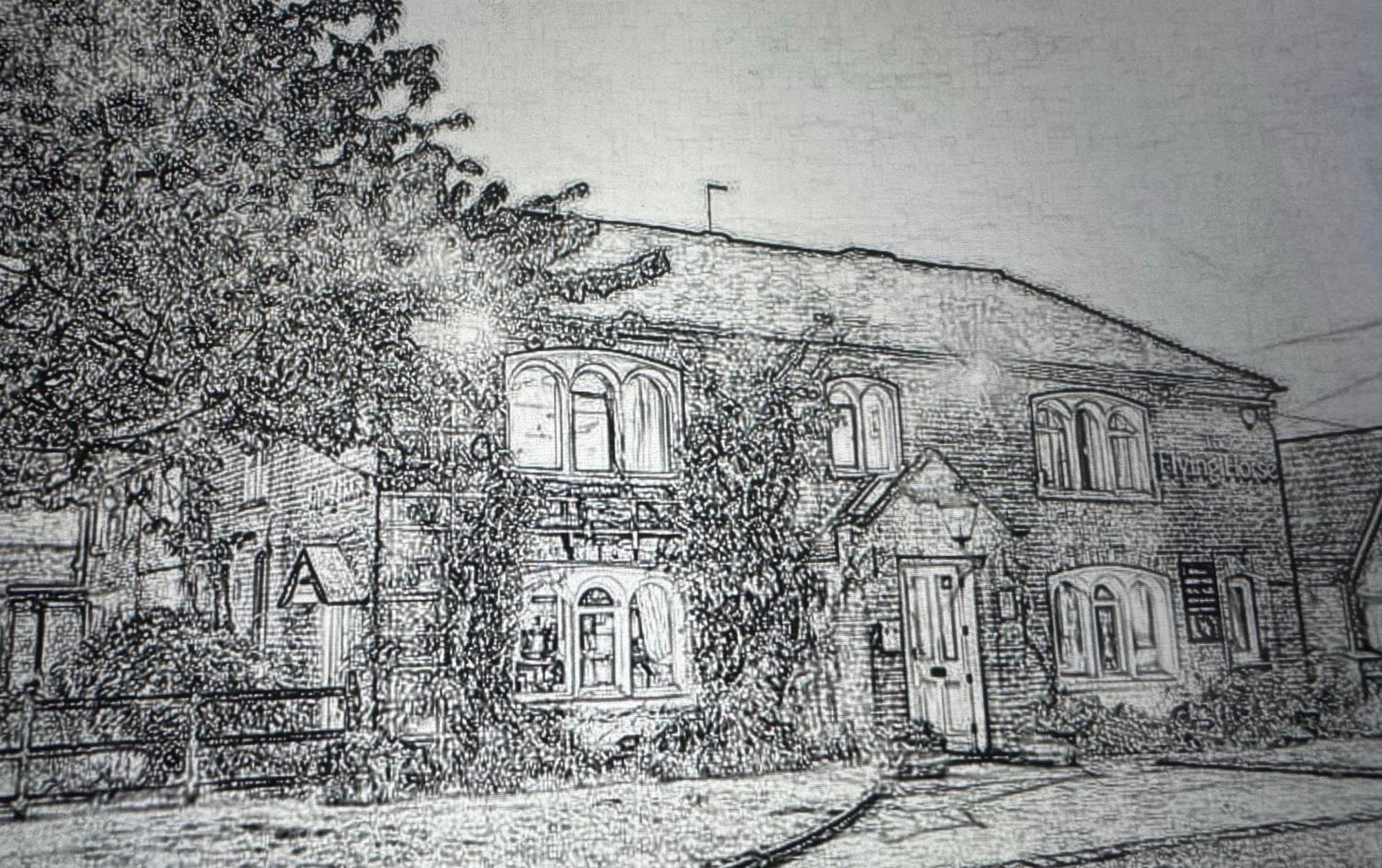 The Flying Horse Inn Boughton Aulph 외부 사진